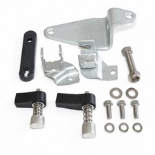 Au&szlig;enbordmotor-Schaltgest&auml;nge-Set Schwarz Steuerhebel-Bausatz Ger&auml;ndelte Enden