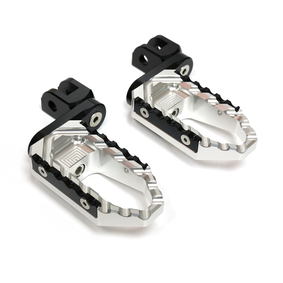 Clavijas plateadas TOUR 40 mm ajustables para Yamaha SCR950 17 18 19 Foto 2 de 4