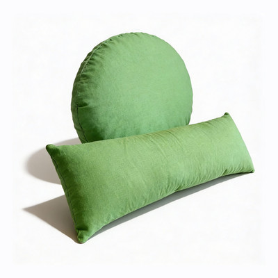 Yoga Set Bolster & Meditationskissen   Dinkelspelz-Yogakissen 100 % Baumwolle