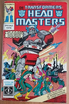 Transformers Comic Head Masters Paginas Nr. 96 Special Edition Hasbro 1987 - Bild 1 von 4
