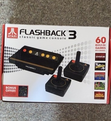 Atari Flashback 3 Classic Game Console with 60 Built-In Games