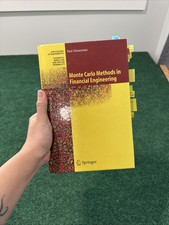 Monte Carlo Methods in Financial Engineering - Hardcover, by Paul Glasserman