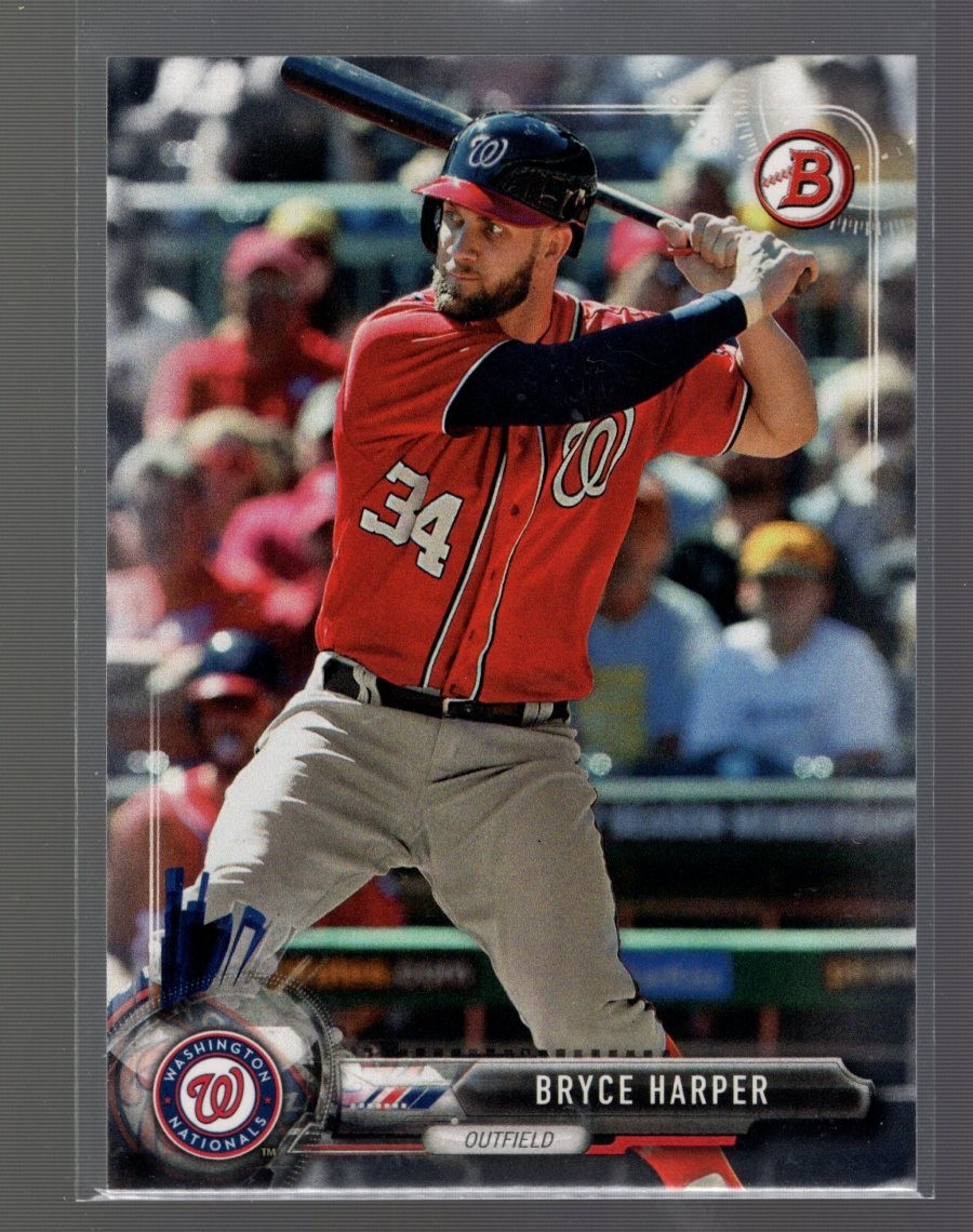 2017 Bowman #3 Bryce Harper 