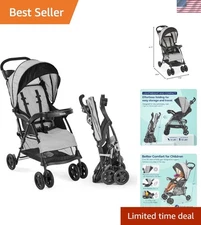 Cloud Plus Toddler Stroller with Adjustable Canopy - Lightweight & Portable