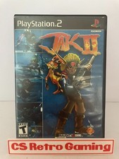 Jak II (Sony PlayStation 2, PS2) Black Label Complete w/Manual Free Shipping