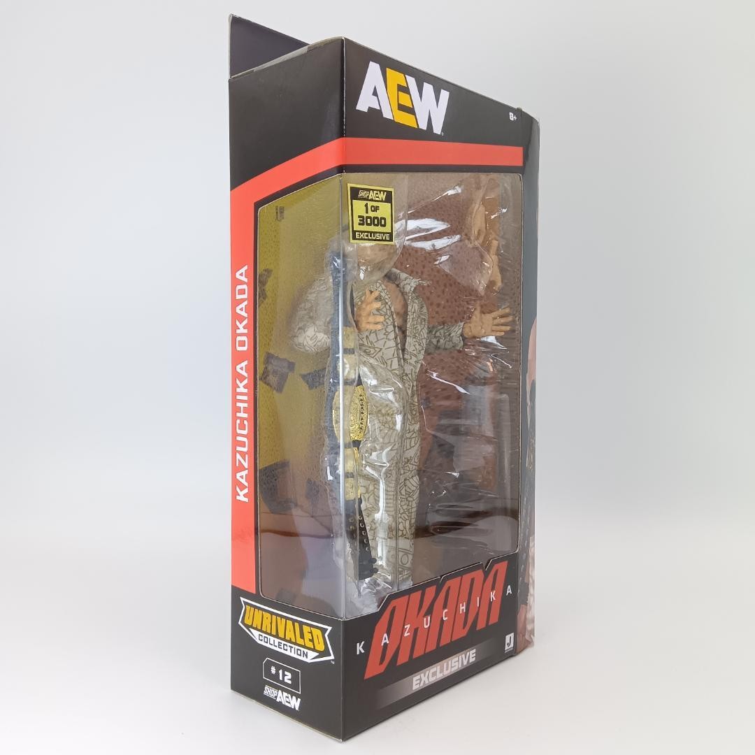 Aew Kazuchika Okada Figure To 3000 Pr Essional Wrestling | eBay