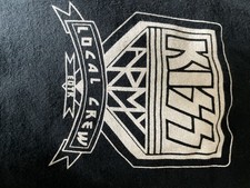 KISS ARMY LOCAL CREW END OF THE ROAD TOUR UNISEX XL BLACK SHORT SLEEVE