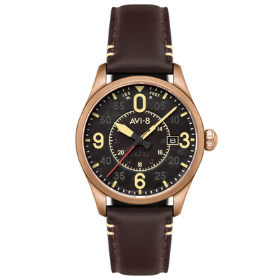 AVI-8 Spitfire Smith Bronze 42mm Japanese Automatic Wristwatch AV-4090-06