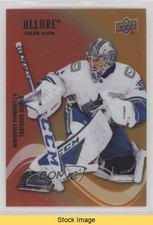2022-23 Upper Deck Allure Color Flow Red Orange Thatcher Demko #SF-76 READ 0mf0