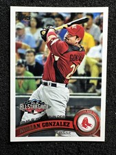 ADRIAN GONZALEZ #US126 2011 Topps Update Series QTY Boston Red Sox