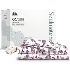 Mayfair Linen 100 Egyptian Cotton Twin Xl Sheet Set - 500 Series Soulmate
