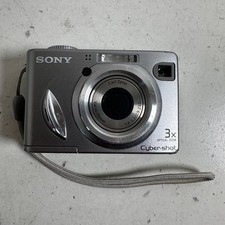 Sony Cyber-shot DSC-W5 Silver 5.1MP 3x Optical Zoom Handheld Digital Camera