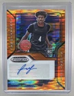 Jalen Green 2021 Panini Prizm Draft Picks Orange Pulsar Sensational RC Auto /19