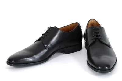 HUGO BOSS Schuhe, Mod. Kensington_Derb_bu, Gr. 42 / UK 8, Made in Italy, Black - Bild 1 von 4