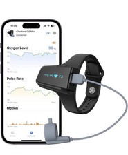 Wellue Pulse Oximeter for SpO2 and Heart Rate Tracking Continuously Bluetooth