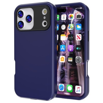 For iPhone 17 Pro Max 17e 16 15 14 13 12 11 Shockproof TPU+PC Case Rugged Cover