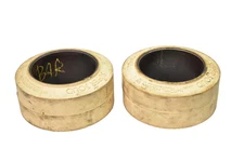 Lot of 2 Mitchell Industrial Tire Super Solid 10x5x6.5 Forklift Press On Tires