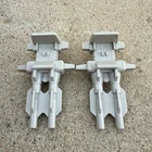 1988 Transformers G1 Powermaster Optimus Prime Gray Cannon Gun x2 Accessory