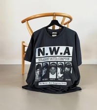 Vintage 90 s N.W.A Rap tee Hip Hop 