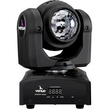 Venue Revolver Laser DualSided Moving Head Effect Light wLaserMoonflower LN
