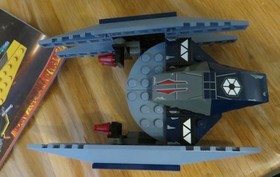 LEGO Star Wars 7256 Jedi Starfighter And Vulture Droid Excellent With BA / NO FIGURES