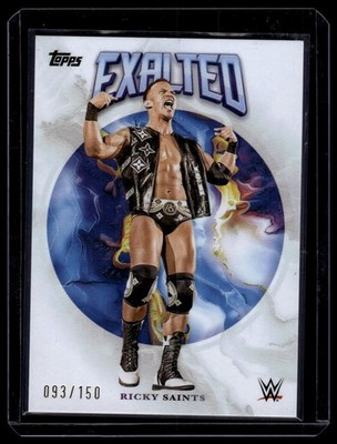 2025 Topps Exalted WWE Rickey Saints /150
