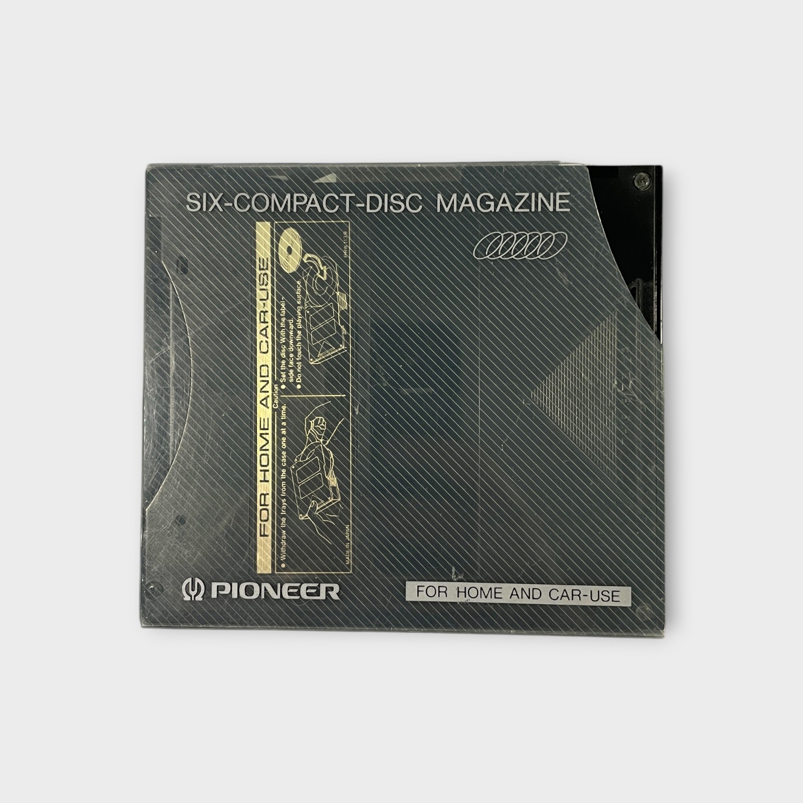 Pioneer 6-Disc CD Changer Magazine Cartridge for Home & Car 