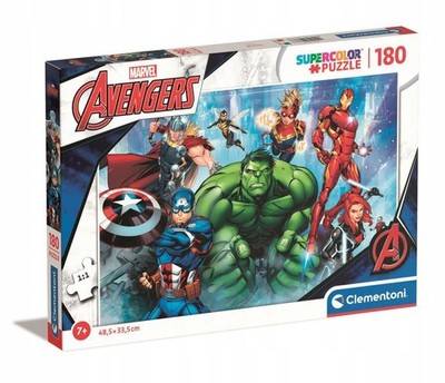 180 Teile Avengers Hulk Captain America Black Widow Iron Man Puzzle