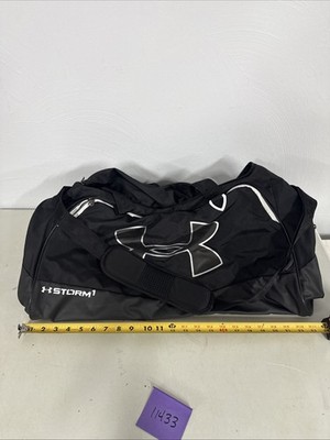 Black & White Under Armor Storm 1 Bag Armour Large Shoulder Strap