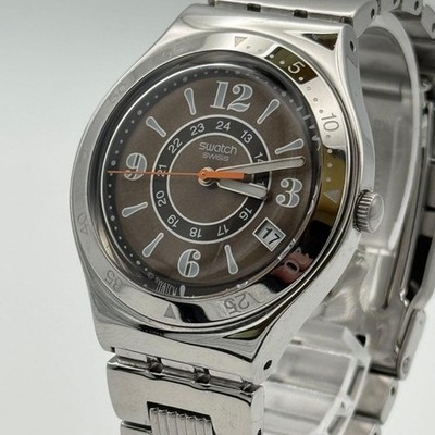 Swatch Irony Watch 24-hour Display Working New Battery Design Watch Quartz