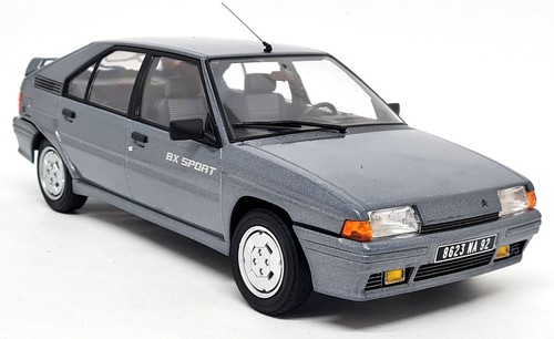 Norev 1/18 - Citroen BX Sport 1985 Fox Grey Diecast Scale Model Car - Picture 7 of 7