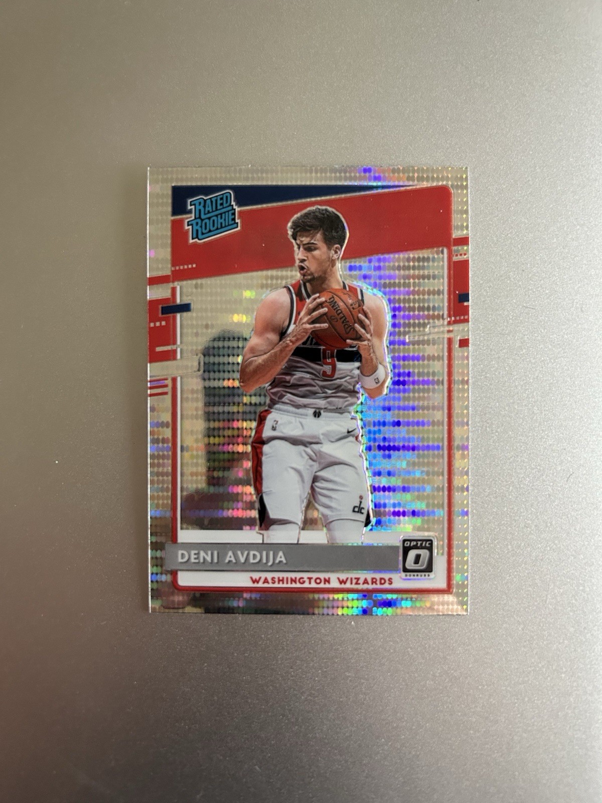 2020-21 Panini Donruss Optic - Rated Rookie Deni Avdija #159 Pulsar Prizm (RC)