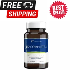 BIO COMPLETE 3 Gut Health Supplement – 60 Capsules | Prebiotic, Probiotic & Post
