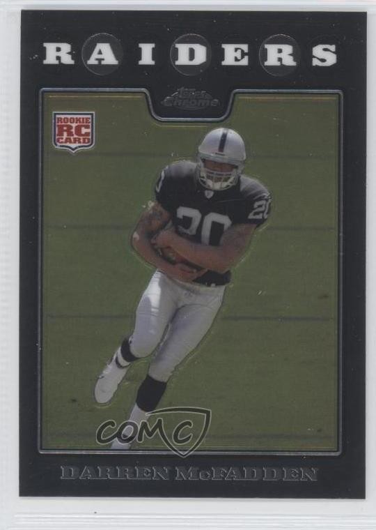 2008 Topps Chrome Darren McFadden #TC181 0b0
