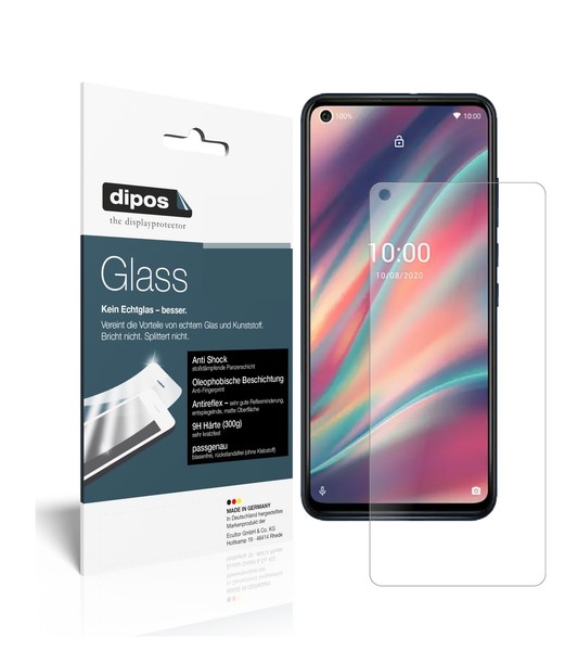 1+1X Schutzfolie FüR Wiko View5 Matt - Anti-Shock 9H Folie Dipos Glass-image