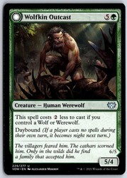 Wolfkin Outcast // Wedding Crasher - 229/277 - Innistrad: Crimson Vow - Uncommon
