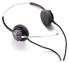 Supra Binaural Polaris Unamplified Headset, P61-U10P 26593-12 