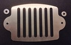 Cellar Air vent Grille vault cast iron shoe outlet A2 steel+Washers,Rodent Ctrl.