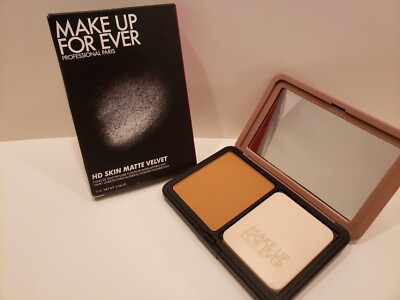 Make Up For Ever HD Skin Matte Velvet Blurring Powder Foundation 3Y46 W Cinnamon