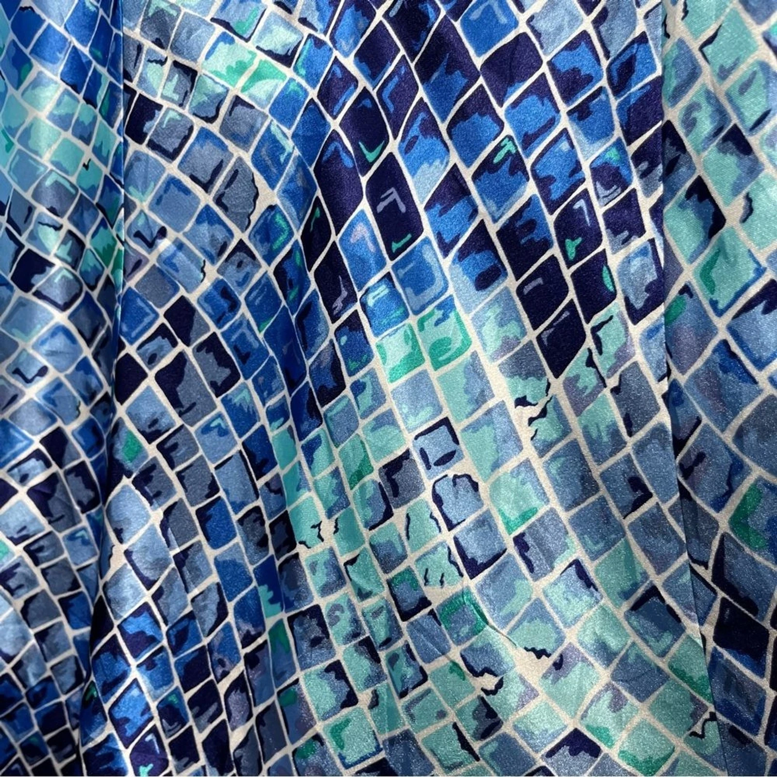 UNDERCOVER Abito donna vintage anni 90 Victoria Secret slip medio pizzo geometrico Sultry y2k