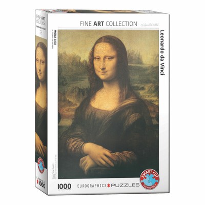 Eurographics Puzzle Mona Lisa von Leonardo da Vinci, 1000 Teile, 68 x 48 cm