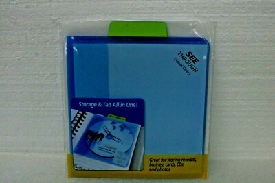Avery 16362 See Through Durable Pocket Tabs, 3 Packs (15 count) Free Shipping