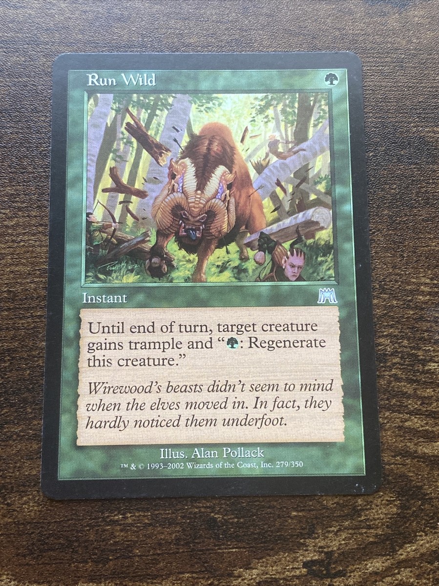 Run Wild 279/350 Onslaught Magic The Gathering MTG D5430*