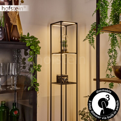 LED dimmbar Stand Steh Lampen Leuchten Lichteffekt Wohn Schlaf Raum Beleuchtung