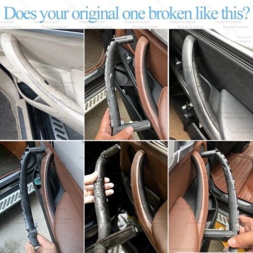 Manija interior de la puerta del coche interior del panel de tracción moldura para BMW X5 X6 F15 F16 2014-2018 - Imagen 5 de 31