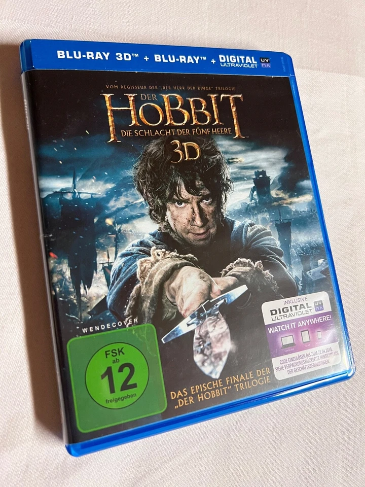 Der Hobbit 3 - Die Schlacht der fünf Heere | Zustand sehr gut | 2D+3D Blu-Ray - Bild 1 von 1