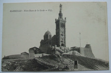 Postcard - NOTRE DAM DE LA GARDE, MARSEILLE, FRANCE, Catholic Church (F1-25)