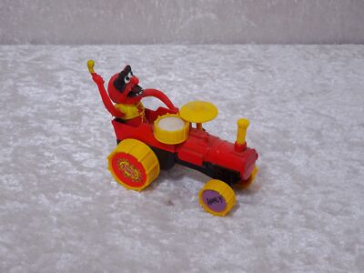 Jim Henson Muppets Show Figur Animals mit Corgi Fahrzeug Drum Tractor - Vintage