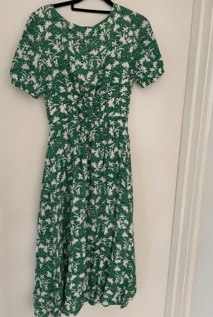 Kookai Fanfare Green Floral Dress SZ 34 (k83) eBay