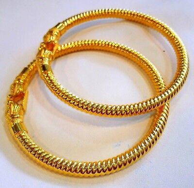 20 Piece Embossed Gold Thin Bangles Set Bracelets Dress prom Party Dance S63